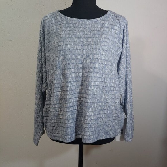 Calme by JW  Set Womens  Cozy LARGE Wide Leg Pants with XL Dolman Top  Soft - Picture 2 of 14